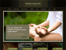 Tablet Screenshot of greenesconsulting.com